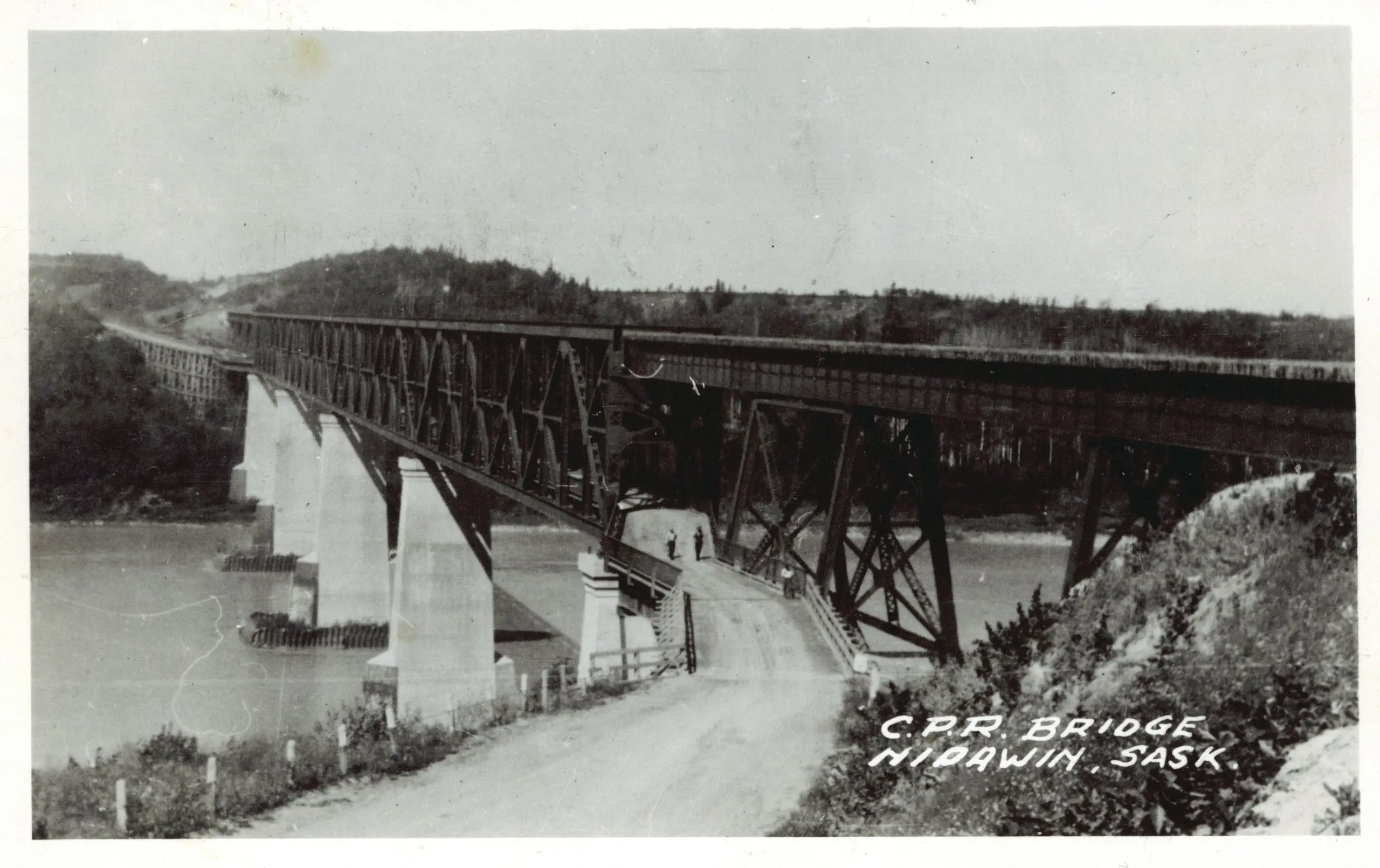 C.P.R. Bridge over the Saskatchewan River at Nipawin